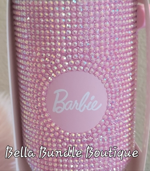 GORGEOUS PINK RHINESTONE BARBIE TUMBLER - Picture 3 of 7